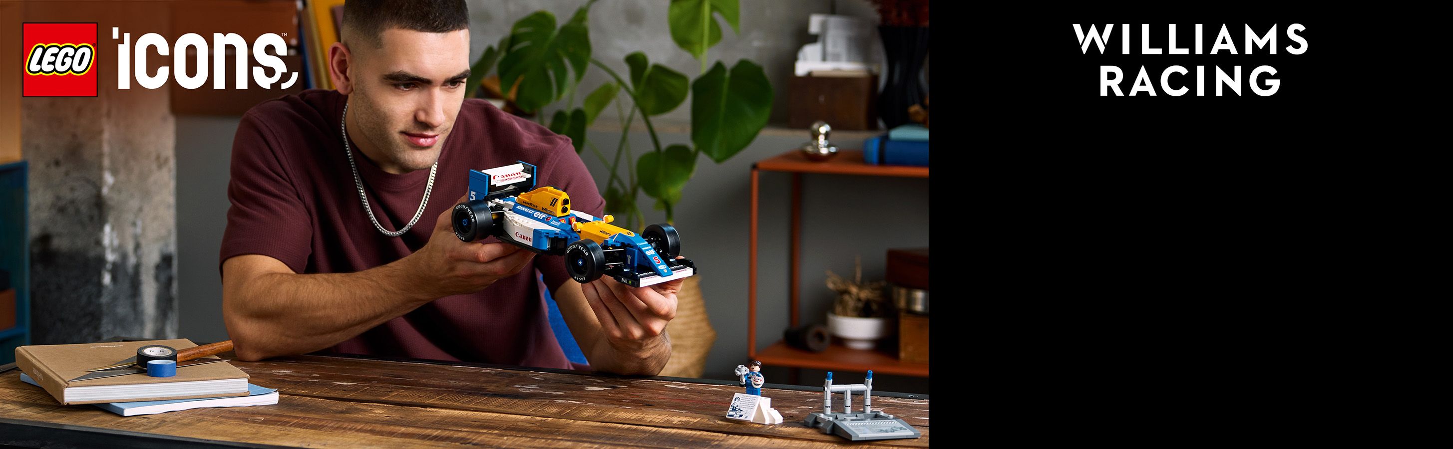 Replika závodního auta LEGO® F1 pro dospělé